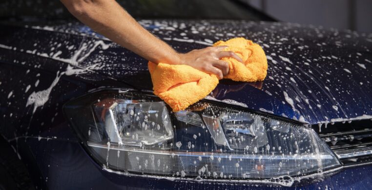 close-up-car-care-washing